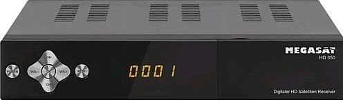 Actual product image Megasat HD 350 V3 - Satellite TV Receiver (0.00 GB, DVB-S, DVB-S2)