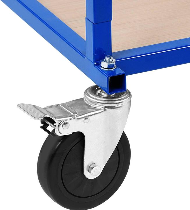Produktbild MSW Kfz-Werkstatt-Wagen - für Karosserieteile - 60x90x202 cm 220 kg Ersatzteilwagen (220 kg)