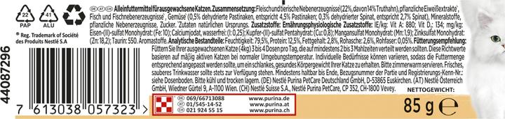 Produktbild Gourmet Nature's Creations Pute 85g (Adult, 1 Stk., 85 g)