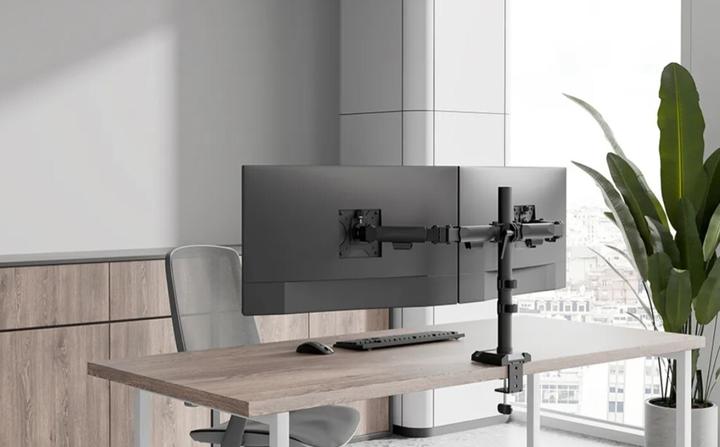 Actual product image Neomounts Dis Public Mount DS60-600BL2 Black (Table, 32")