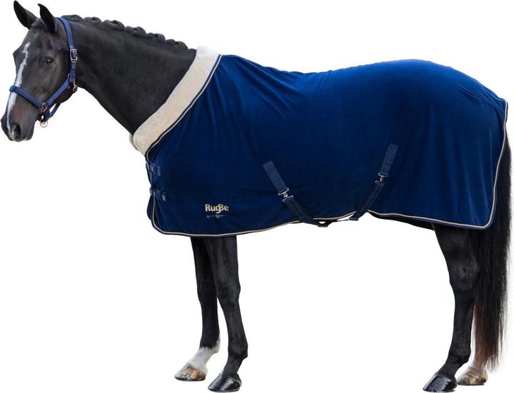 Produktbild Kerbl Fleecedecke RugBe Royal dark navy, 145cm (195 cm)