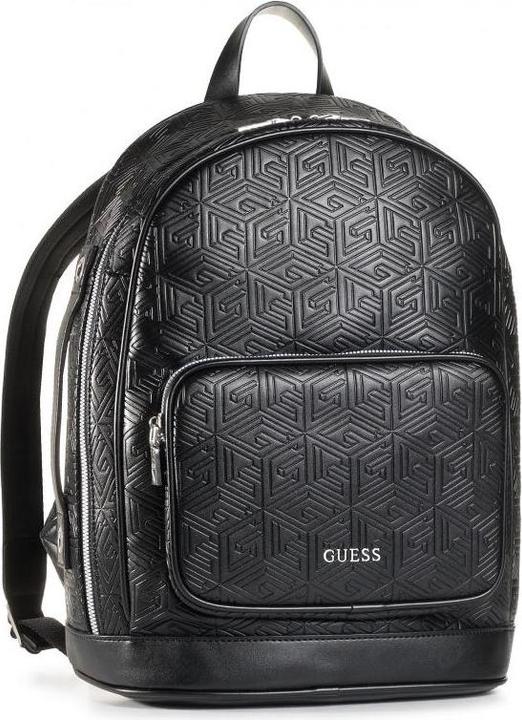 Immagine prodotto Guess Baldo, Polyurethane, Textile Backpack, Black, 4G Logo, For Men, 28 x