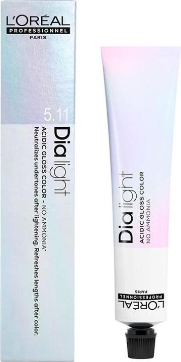 Actual product image L'Oréal Professionnel Permanent colouring L'Oreal Professionnel Paris Dia Light Nº 7 Without ammonia (50 ml) (Nº 7)
