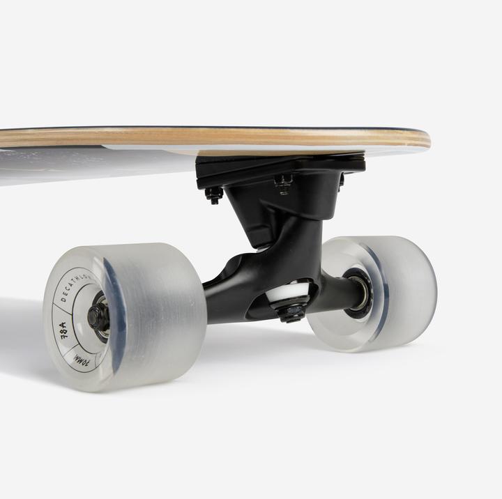 Produktbild Decathlon Longboard 33" Surfskate Cruising - Natura blau (32.99")