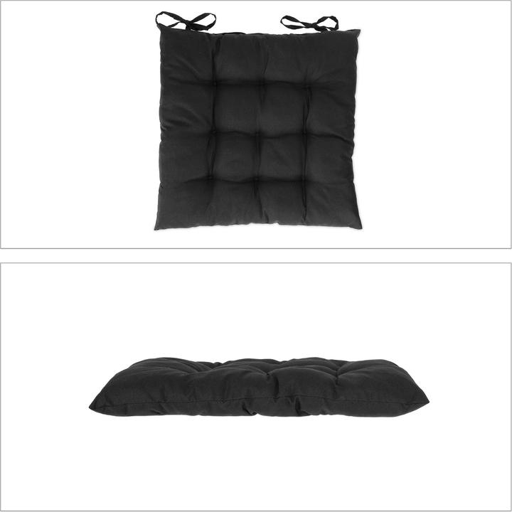 Actual product image Relaxdays chair cushion (38 x 38 x 5 cm)