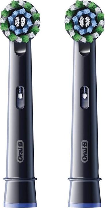 Produktbild Braun Jaunums! el.zobu birstes uzgalis Cross Action, 2 gab, melns (2 x)