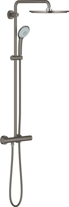 Grohe Duschsystem EUPHORIA SYSTEM 310 m Thermostat Hard Graphite gebürstet