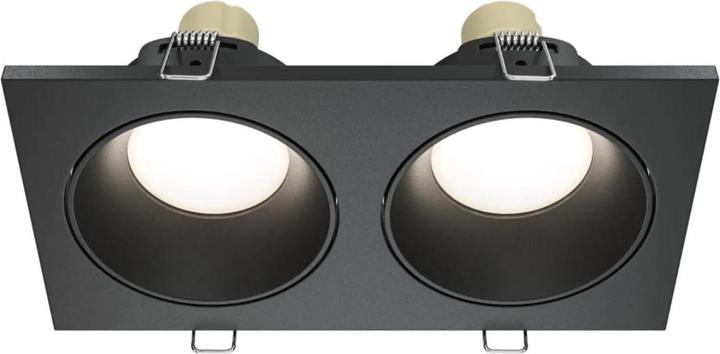 Produktbild Maytoni Zoom Downlight, Einbauleuchte 2x GU10 Schwarz IP65 (GU10)