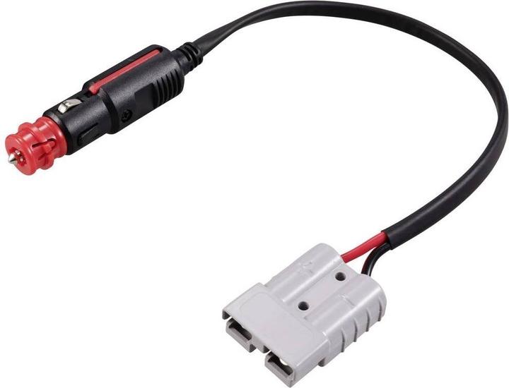 Produktbild Tru Components Hochstrom Batteriesteckverbinder auf KFZ Zigarettenanzünder-Stecker mit Sicherun