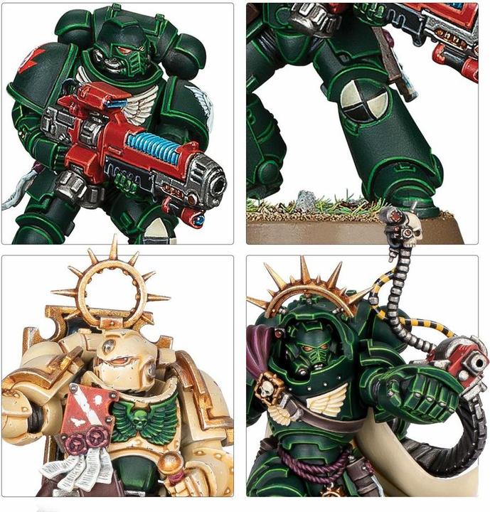 Actual product image Games Workshop Warhammer 40,000 - Dark Angels Combat Patrol 2024 (Plastic)