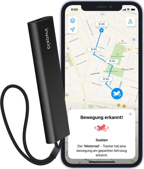 Immagine prodotto Invoxia Pacchetto GPS Tracker Pro incl. abbonamento di 1 anno (iOS, Android)
