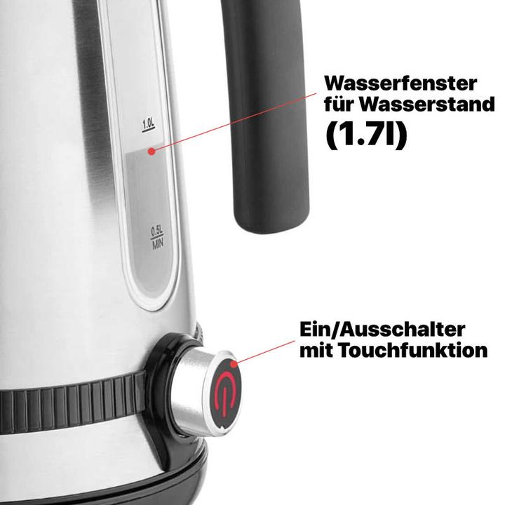 Produktbild Michelino Elektrischer Wasserkocher (1.70 l)