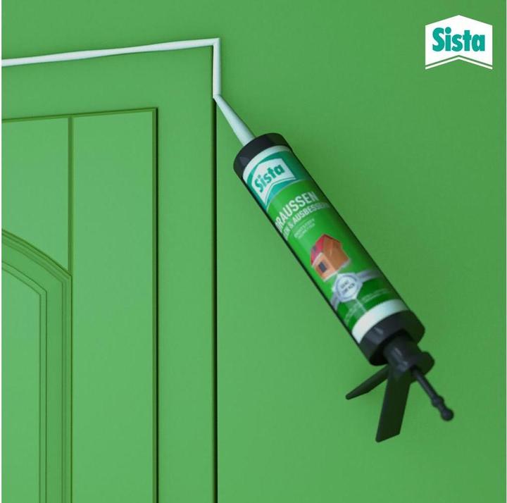 Actual product image Sista Outdoor sealing + repairing white (0.45 kg, White, 280 ml)