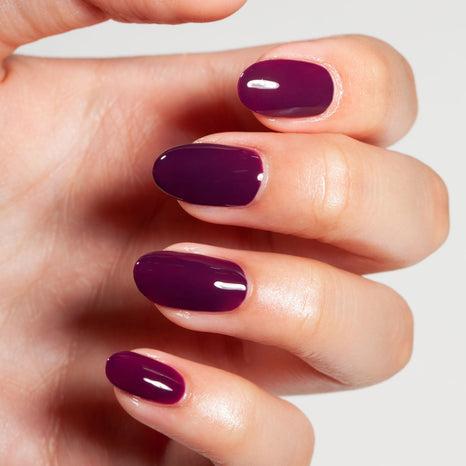 Actual product image Mesauda Top Notch Iconic 235 Obstinate Semi-Permanent Nail Polish 14ml (235 Obstinate, Top coat)