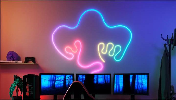 Produktbild WiZ Smart Flex Strip LED-Streifen 10m, 16 Mio. Farben, dynamische Szenen (RGBIC, 1000 cm, Indoor)