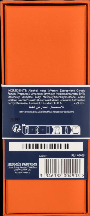 Actual product image Hermès Eau de Citron Noir (Eau de cologne, 100 ml)