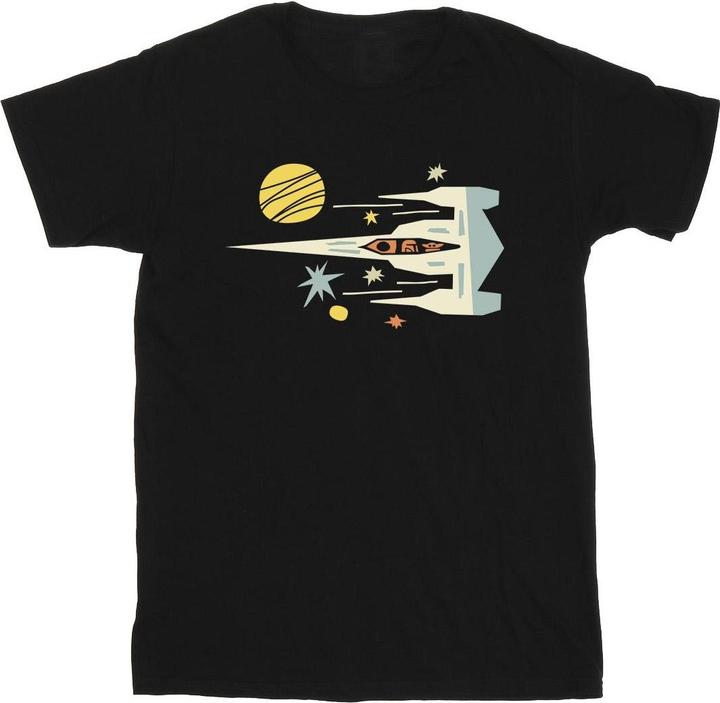 Star Wars The Mandalorian Cutout Ship TShirt (5XL)
