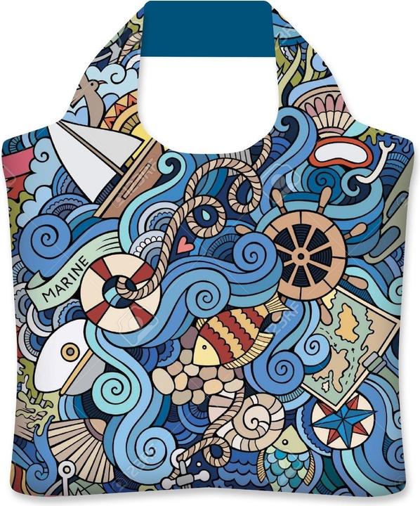 Ecozz Tasche Maritime by Olga Kotenko