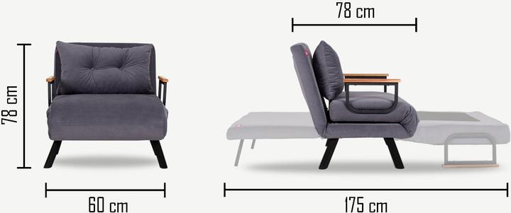 Immagine prodotto Atelier del Sofa Gabby (1 posto, Divano letto)