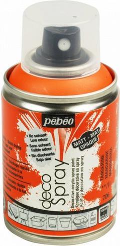 Actual product image Pebeo Decospray Matt acrylic paint (Mandarin, 100 ml)