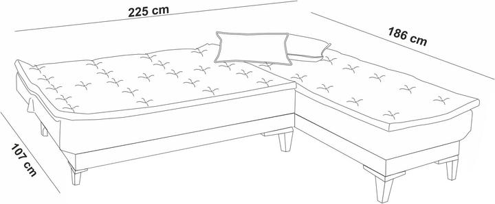 Image du produit Atelier del Sofa Victoria (Canapé d'angle)