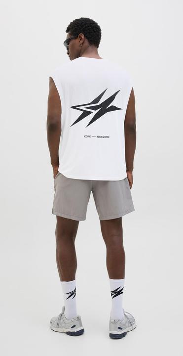 Produktbild Jack & Jones Rückenprint Rundhalsausschnitt Tanktop Tanktop (L)