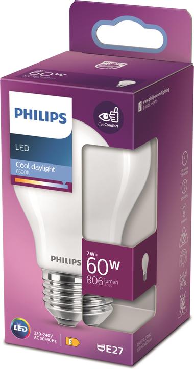 Immagine prodotto Philips LED (E27, 7 W, 806 lm, 1 x, E)