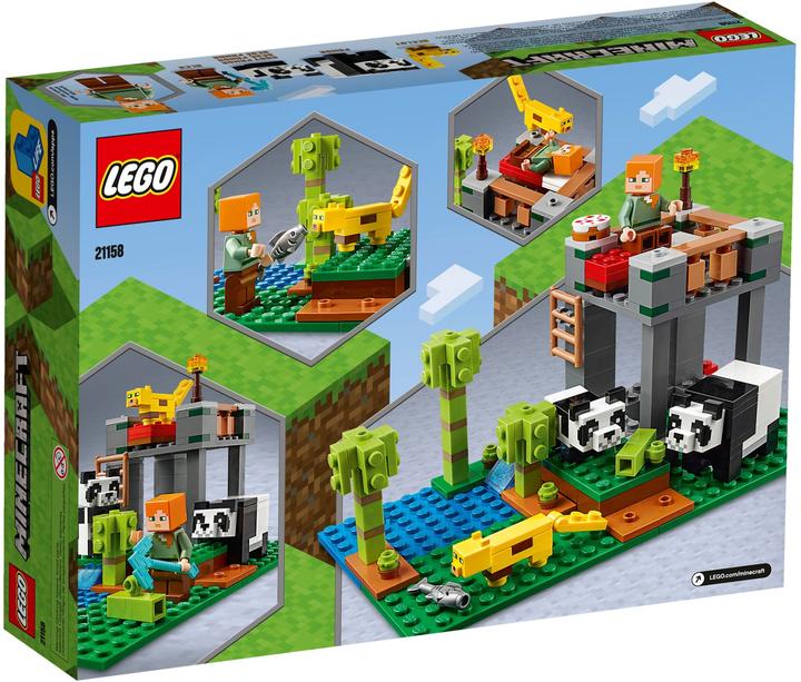 Produktbild LEGO Der Panda-Kindergarten (21158, LEGO Minecraft)