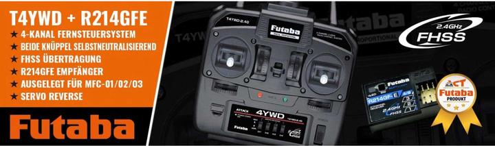 Produktbild Futaba T4ywd Fhss R214gfe