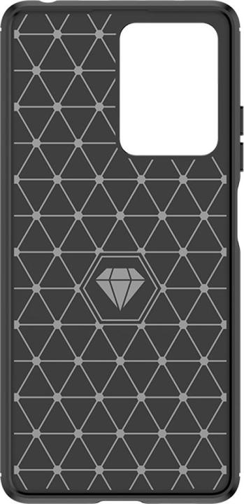 Actual product image Screenguard Xiaomi Redmi Note 12 Pro 5G Cover Carbon Brushed Soft TPU (Xiaomi Redmi Note 12 Pro 5G)