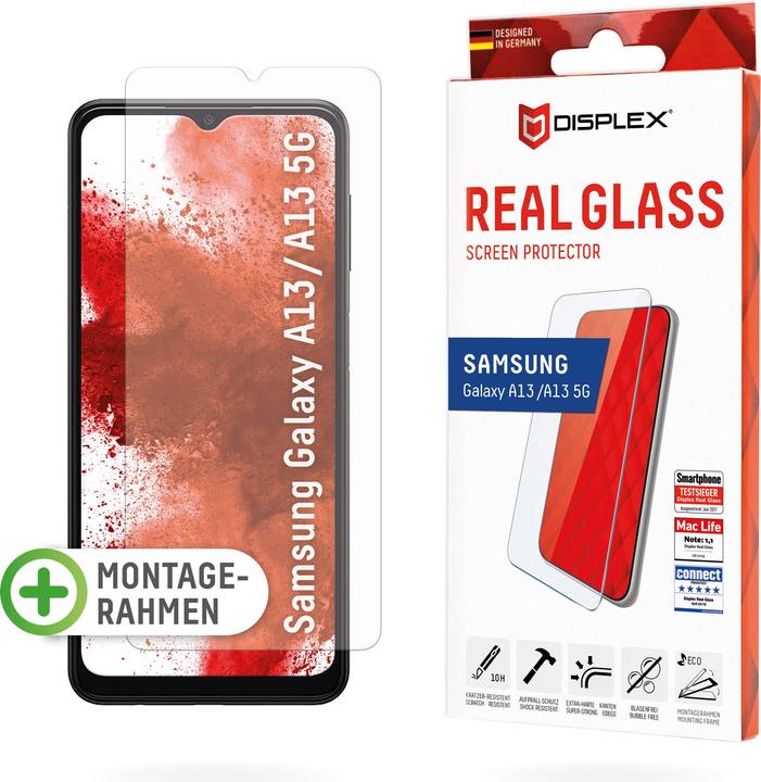 Displex Real Glass, 2D Panzerglas (1 Piece, Samsung Galaxy A13 5G)