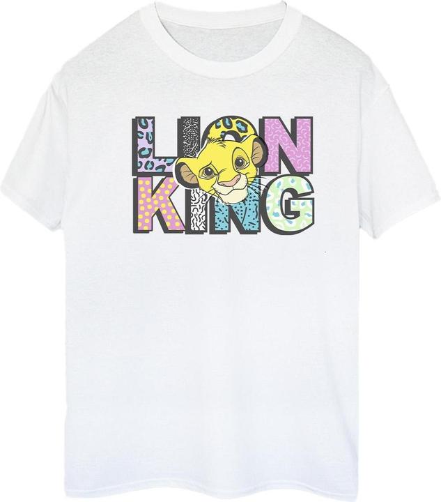 Disney The Lion King Pattern Logo TShirt (L)