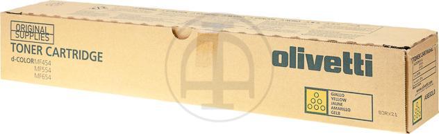 Image du produit Olivetti Jaune - Original - Cartouche de toner - pour (Y)