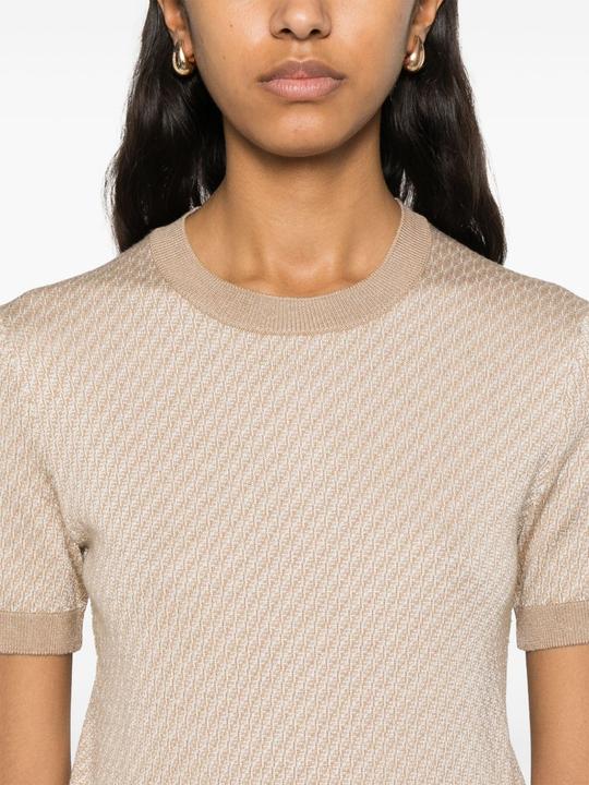 Actual product image Fendi T-shirts And Polos Brown (38)