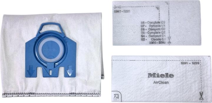 Actual product image Miele 2x HyClean Pure GN Staubsaugerbeutel 8 Stück mit Filter ( 2x 12421130 ) für Complete C2 / C3 (8 x)