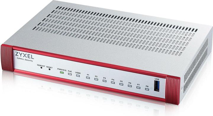 Zyxel USGFLEX 100HP Security Bundle Pare-feu 1x Gbit PoE