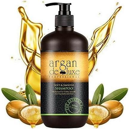 Actual product image Argan Deluxe Argan De Luxe Pro Soft Smooth Moisturizing Shampoo for Manageable Hair (Liquid shampoo)
