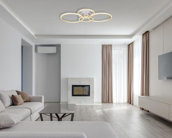 Actual product image Globo Ceiling light Kendy metal matt 1xLED (1960 lm)