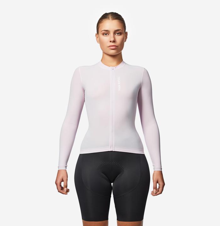 Van rysel Men's long-sleeved UVP RCR 2 road cycling jersey - Purple