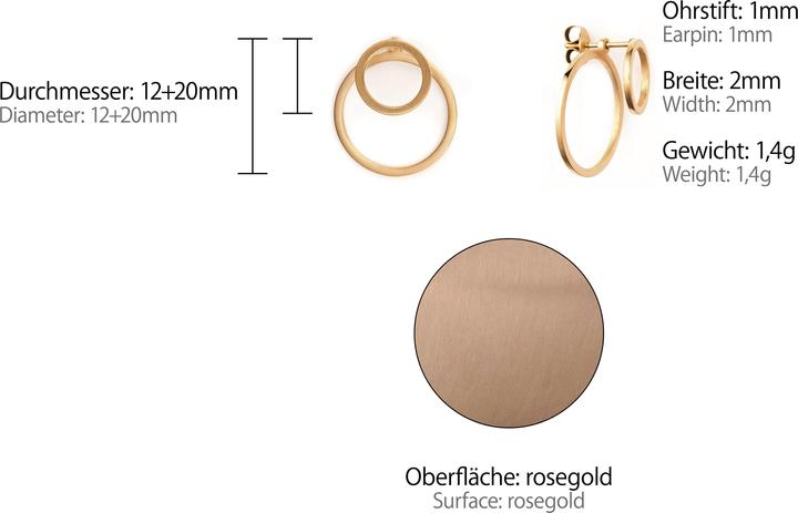 Image du produit Heideman Circle Cercle éternel argenté mat (100% acier inoxydable)