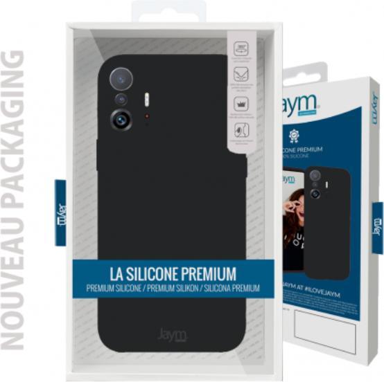 Produktbild Jaym Premium Silikonhülle, Schwarz Series (Honor 70 Lite)