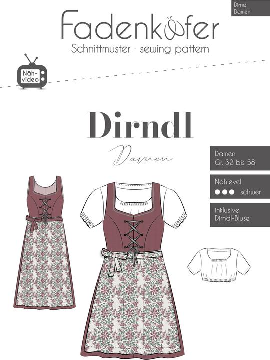 Image du produit Fadenkäfer Patron Dirndl