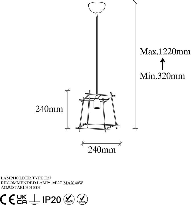 Produktbild Opviq Mathis (E27)