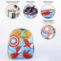 Image du produit Hasbro Avengers - sac à dos enfant lumières 3d, bleu