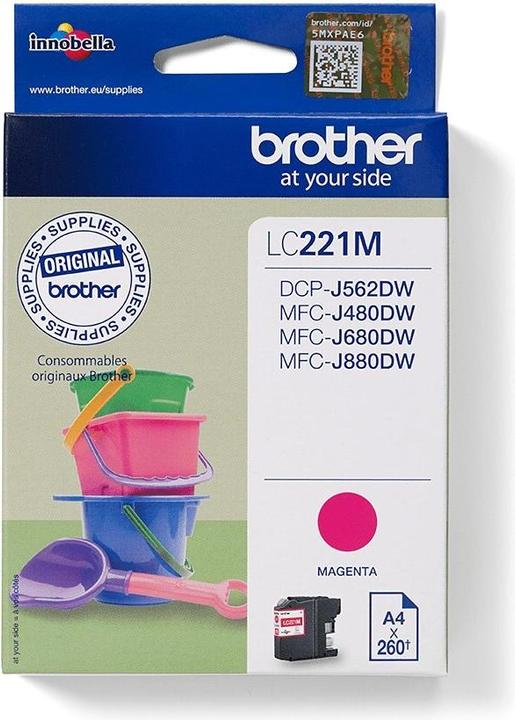 Actual product image Brother Lc-221m (M)