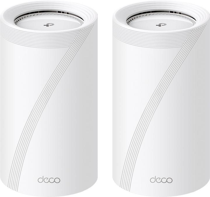 Produktbild TP-Link (DECO BE85) BE19000 Tri-Band Whole Home Mesh Wi-Fi 7 System, 2 Pack, 12-Stream, 2x 10G Ports, Multi-