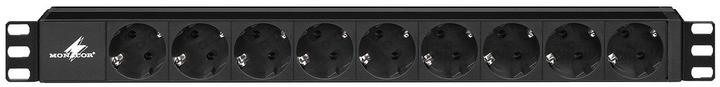 Produktbild Monacor Rack-Steckdosenleiste RCS-92/S (9 x, CEE 7/3, 2 m)