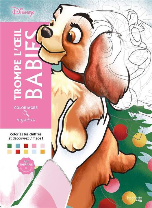 Trompe l'oeil babies : coloriages mystères