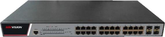 Immagine prodotto Hikvision Switch Gigabit PoE completamente gestito 370W 24+ (24 Porti)