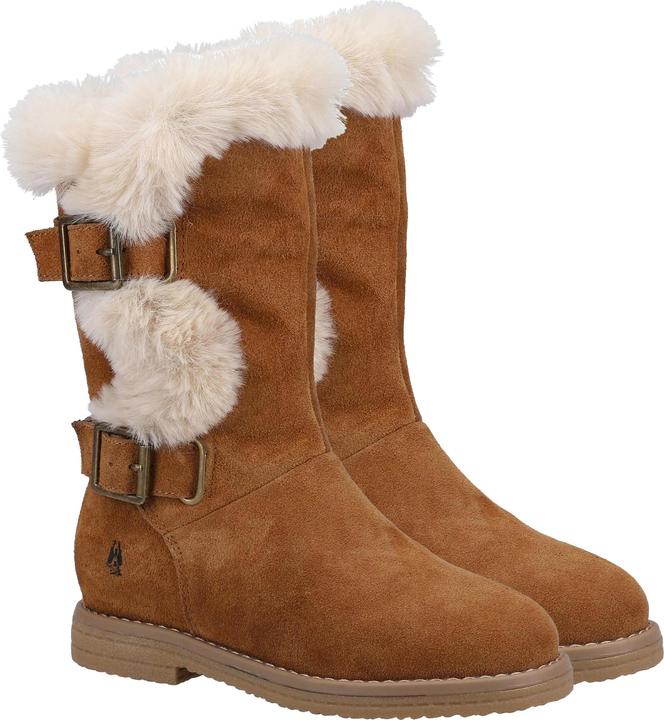 Hush Puppies Mädchen Stiefel Mini Megan Wildleder